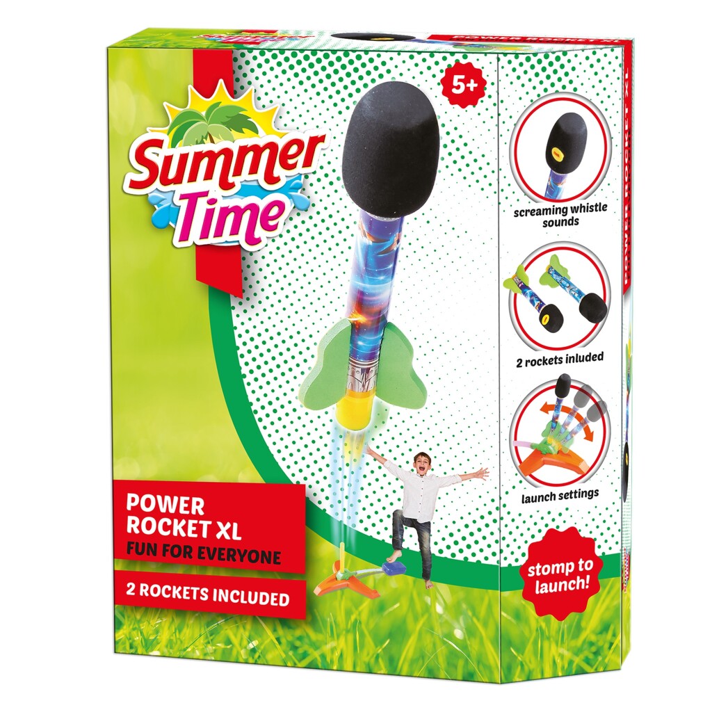 Summertime Summertime Rocket XL mit 2 Raketen + Sound