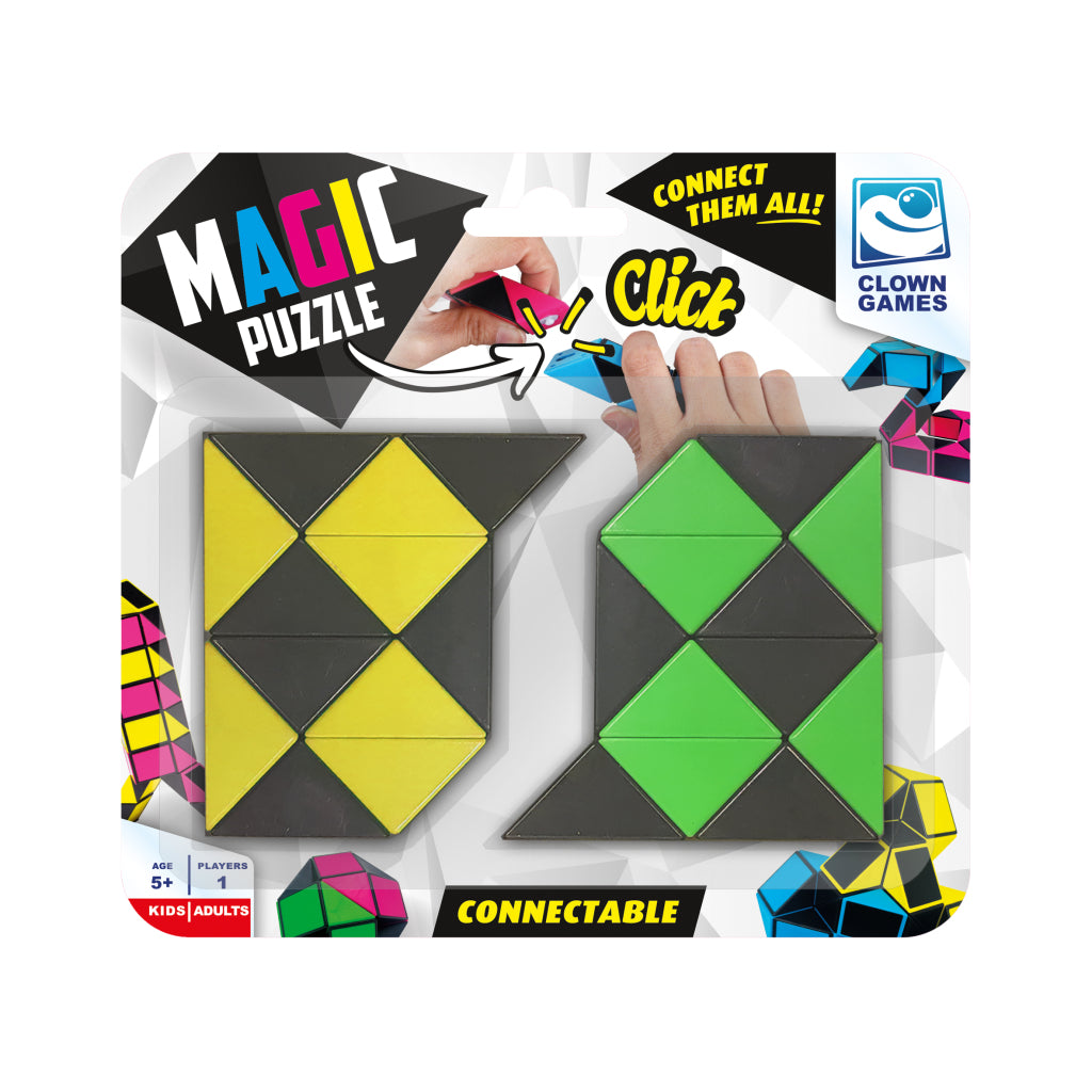 Clownspiele Clown Puzzle Verbindbar 2x12