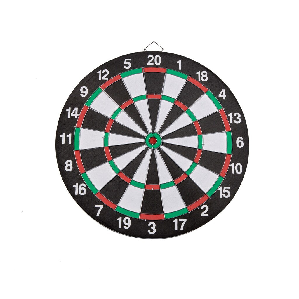 Basic Dartscheibe 37,5 cm mit 6 Darts