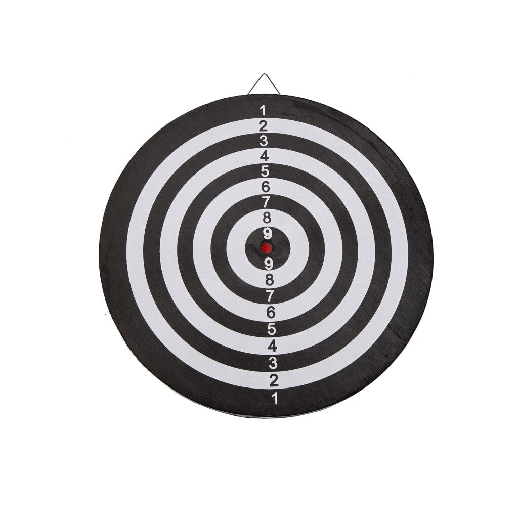 Basic Dartscheibe 37,5 cm mit 6 Darts