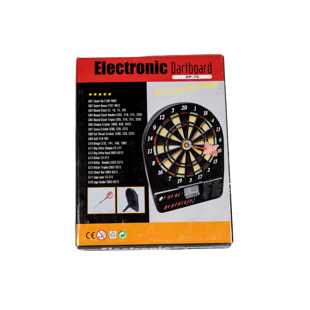 Grundlegende mini elektronische Dartboards + 4 Darts