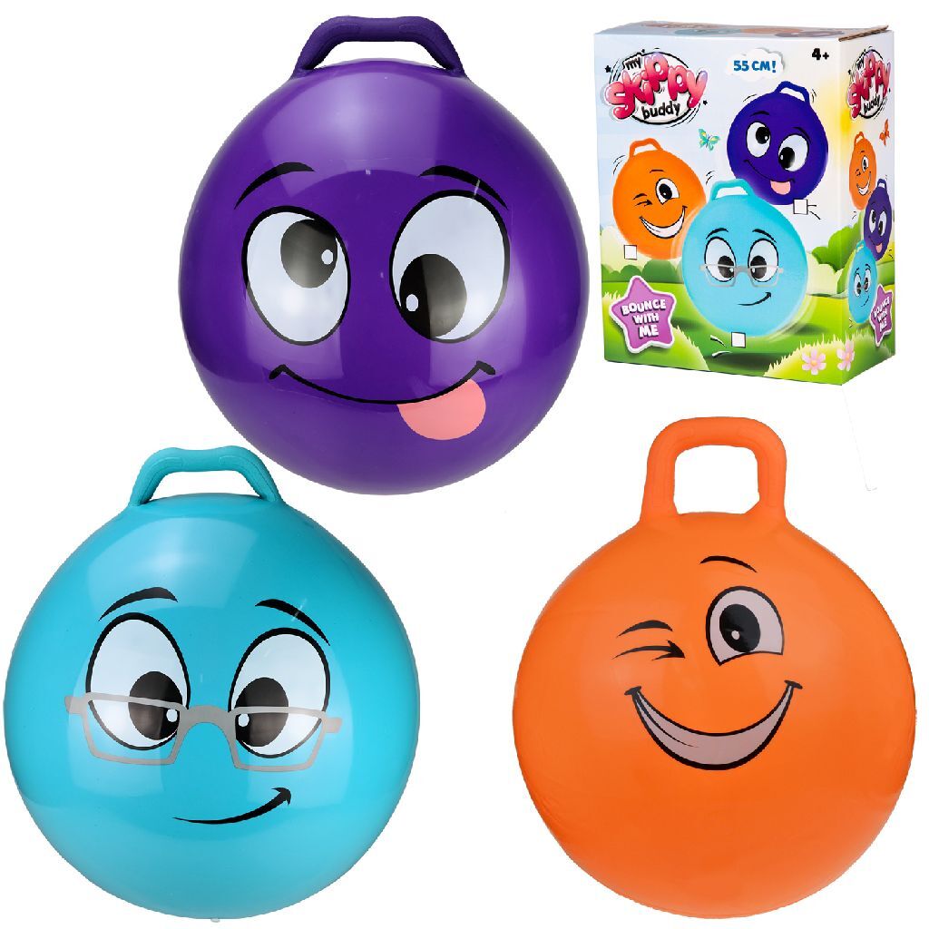Grundlegende Skippy Buddy Skippybal 55cm Assorti
