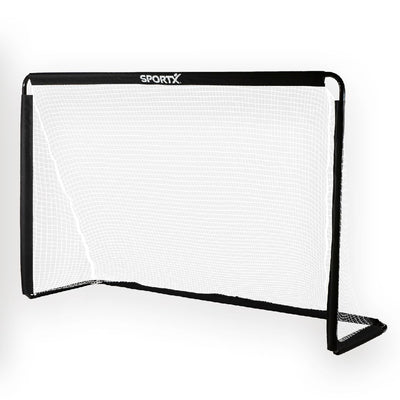 Sportx Metal Football Goal 182x60x122 cm Schwarz