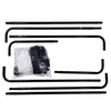 Sportx Metal Football Goal 182x60x122 cm Schwarz