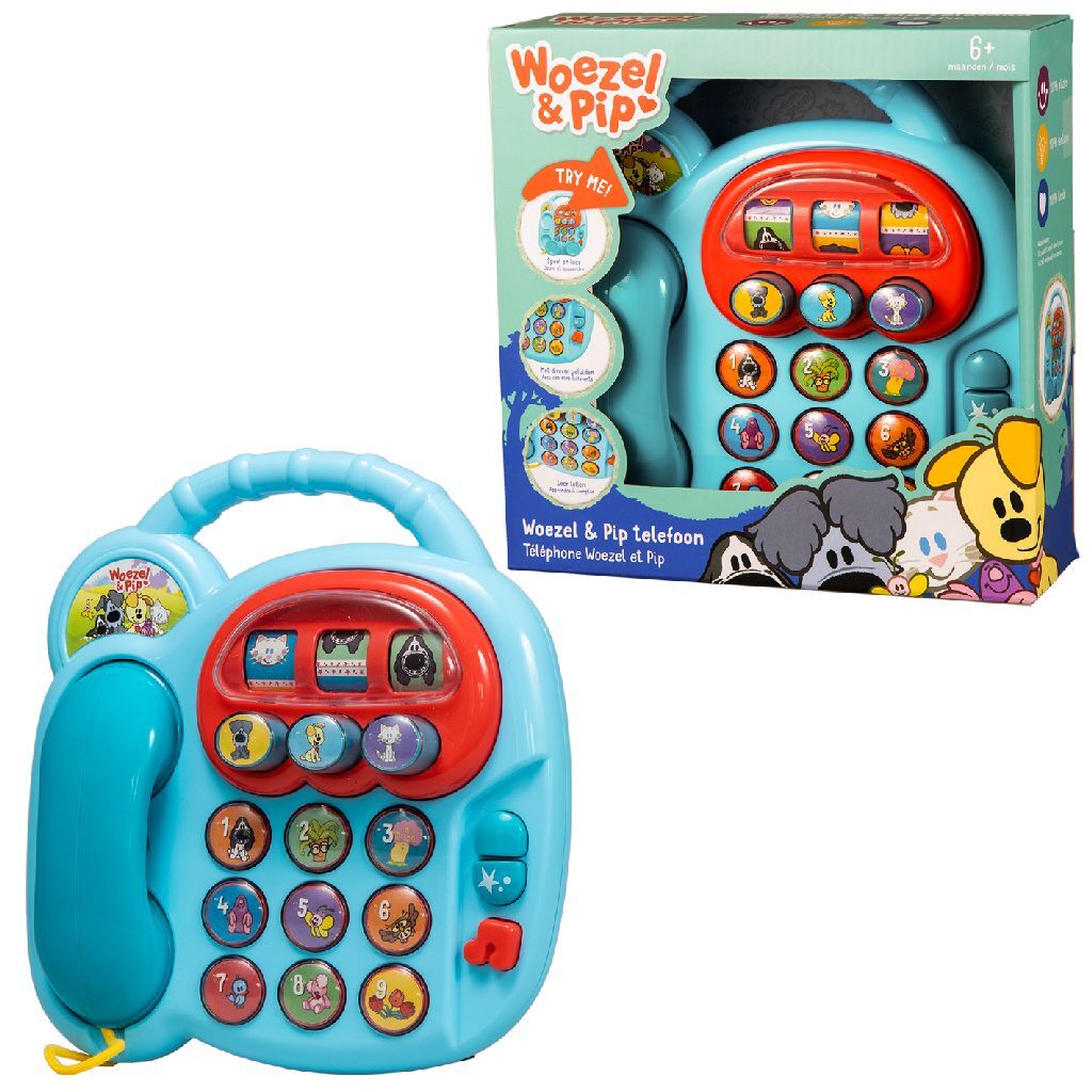 Rubo -Spielzeug und Pip -Telefon mit Ton