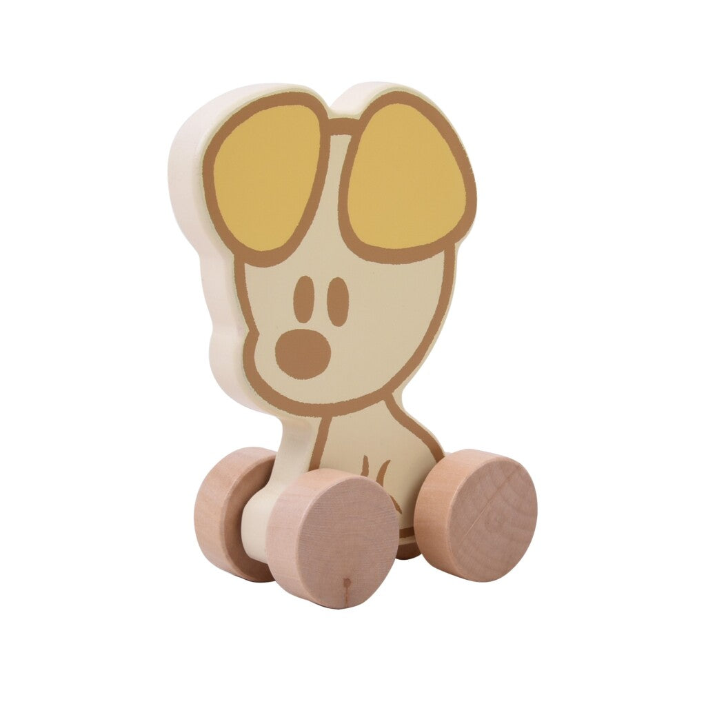 Woezel und Pip Rubo Toys Baby-Holzradfiguren sortiert