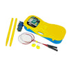 Sportx Badmintonnetz-Set – Badmintonnetz – im Koffer – 3 m breit – 154 cm hoch