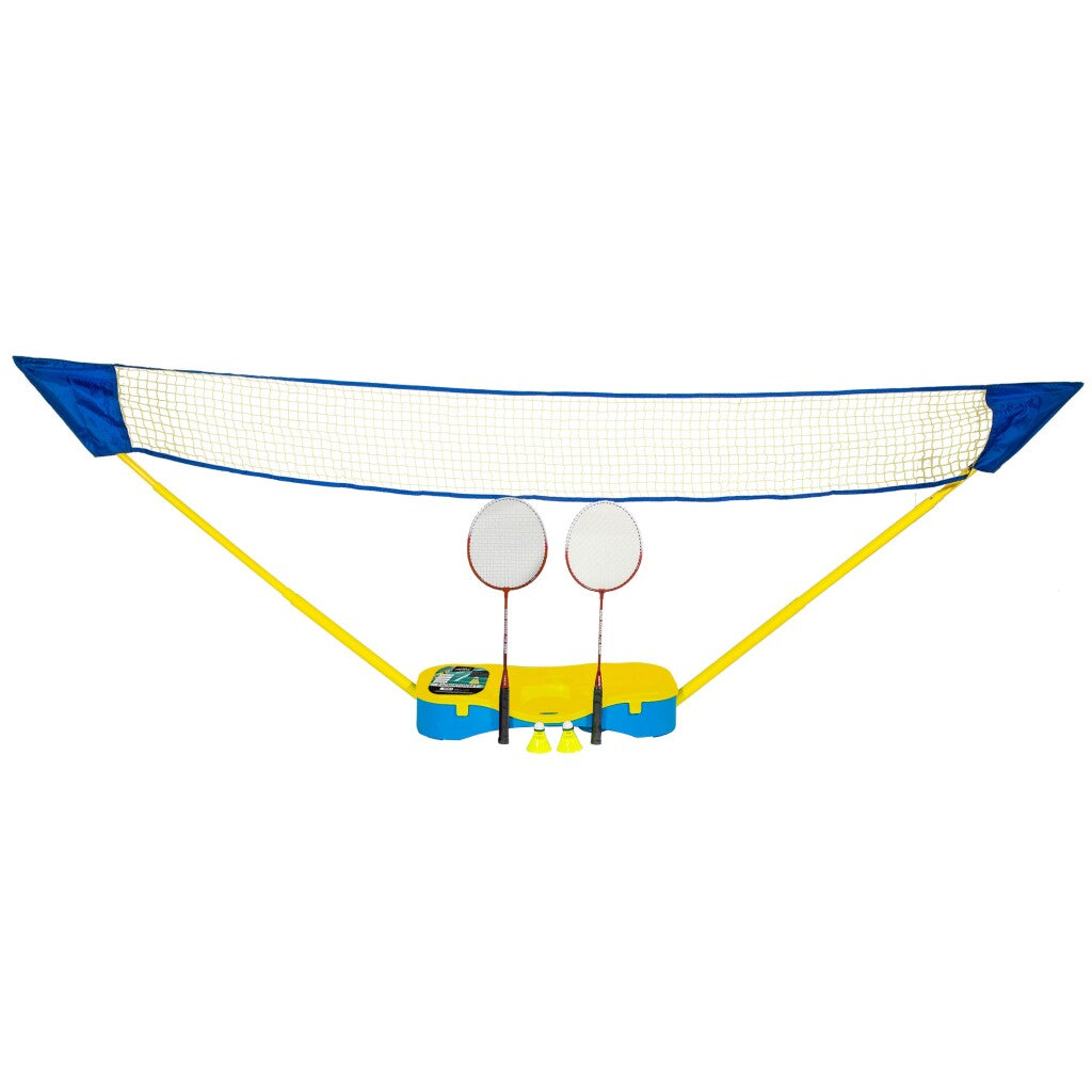 Sportx Badmintonnetz-Set – Badmintonnetz – im Koffer – 3 m breit – 154 cm hoch