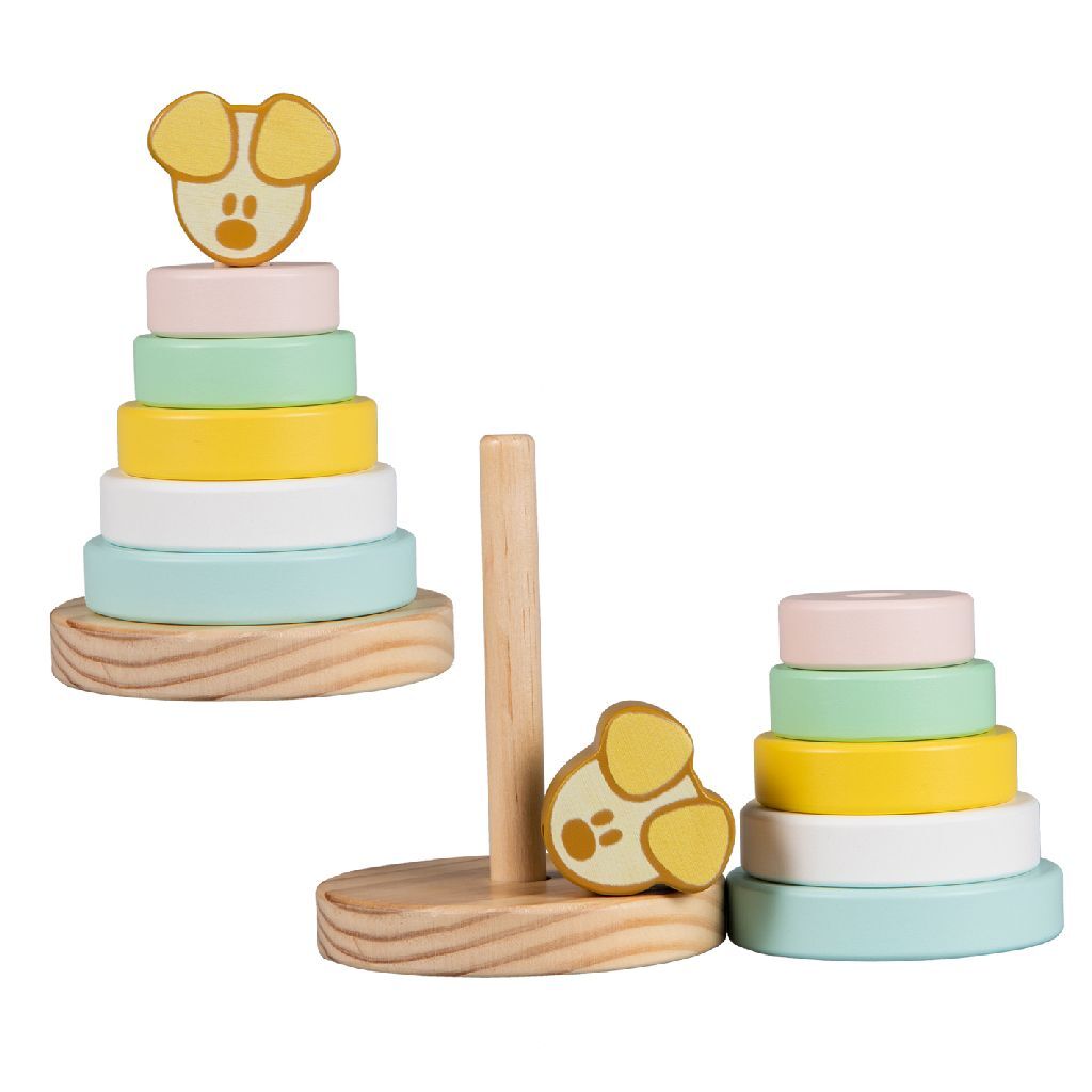 Rubo Toys und Pip Pip Baby Stack Tower, 7dlg.
