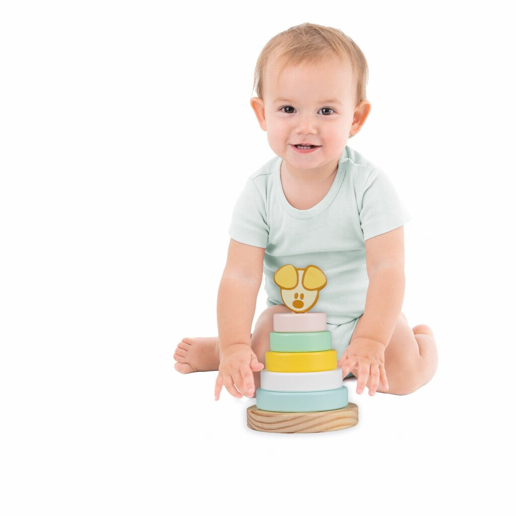 Rubo Toys und Pip Pip Baby Stack Tower, 7dlg.