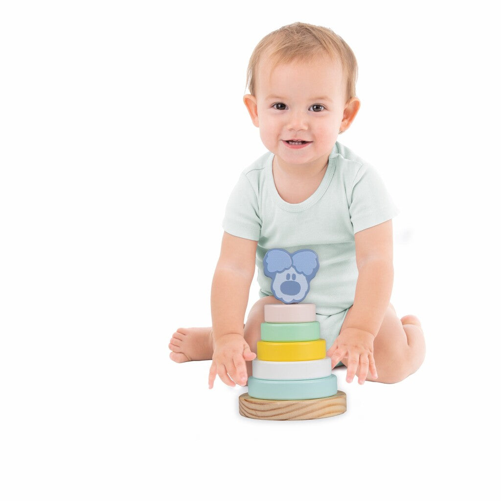 Rubo Toys und Pip Baby Stack Tower, 7dlg.