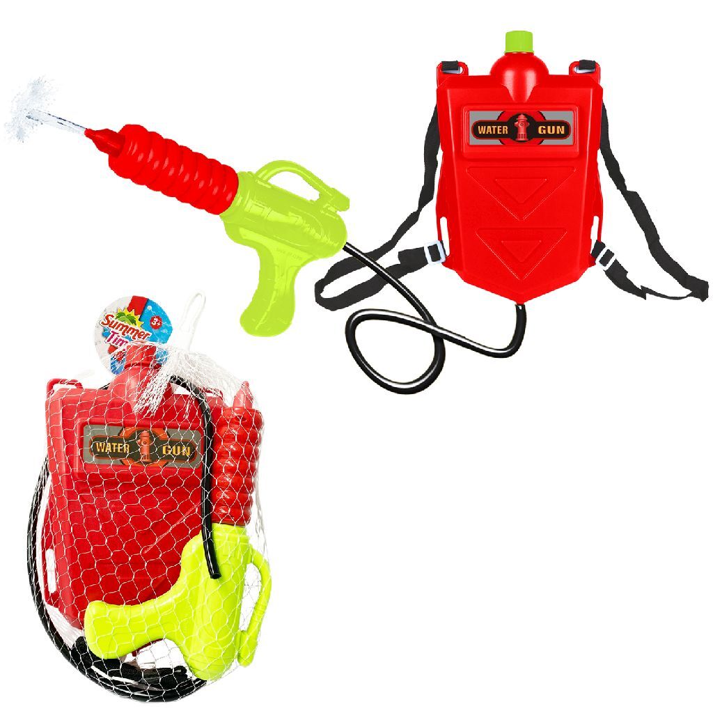 Sommerzeit Brandbrigade Wasserpistole 2000 ml Rot gelb