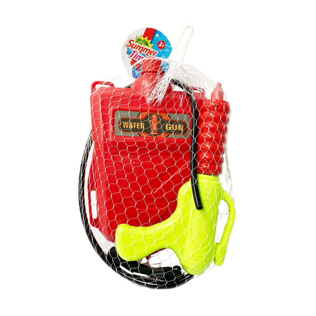 Sommerzeit Brandbrigade Wasserpistole 2000 ml Rot gelb