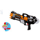 Sommer -Sommer -Wasserpistole 58 cm orange schwarz grau