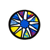 Sommerzeit Summertime Soft Frisbee 25 cm Gelbblau