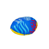 Sommerzeit Summertime Soft Water Mini Rugbyball Gelbblau - afbeelding 1