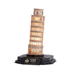 Kubisch lustige Kubikfun 3D -Puzzle Pisa + Licht 42 Teile