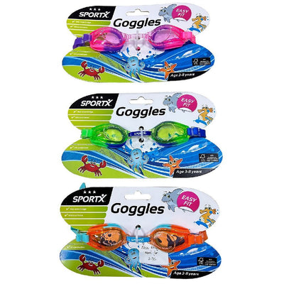 Sportx Kinderschwimmbrille 4 Sterne sortiert