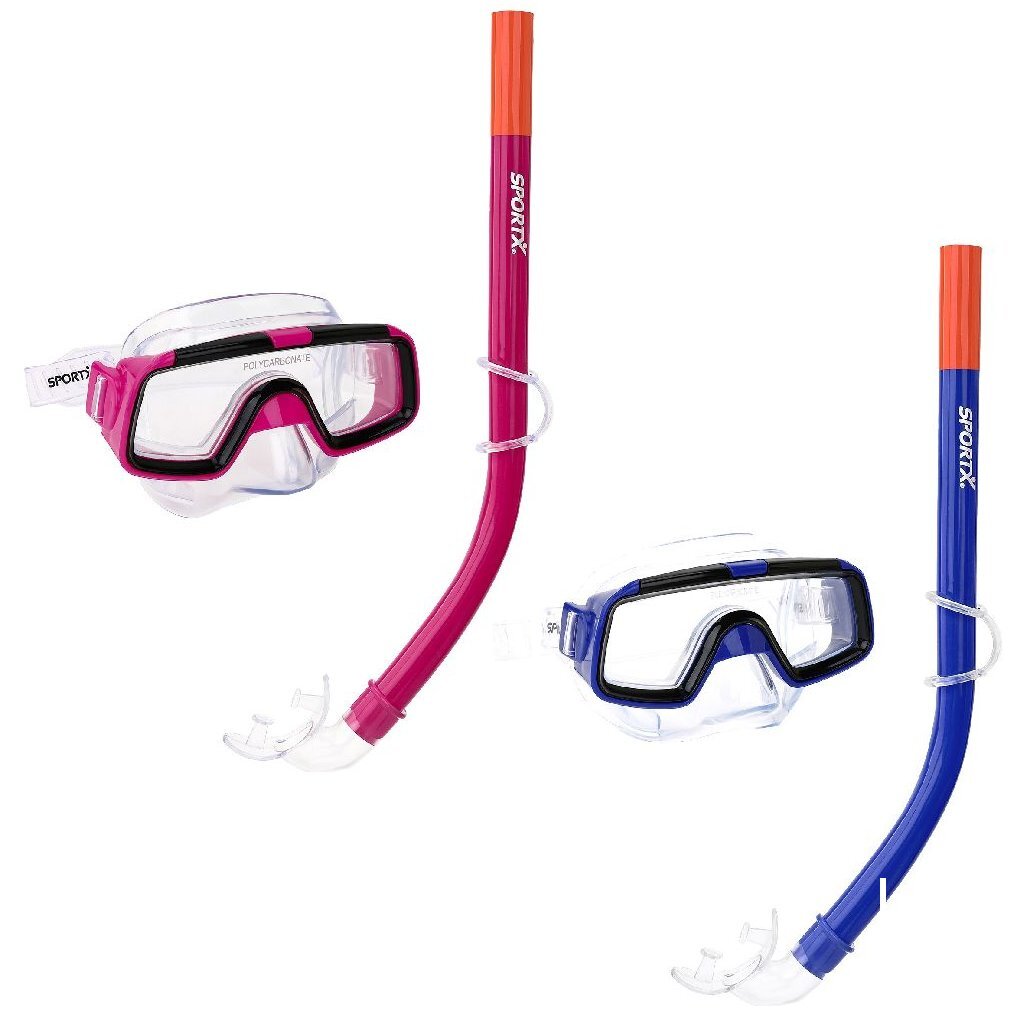 Sportx Kinder Schnorchelset 3 Sterne sortiert