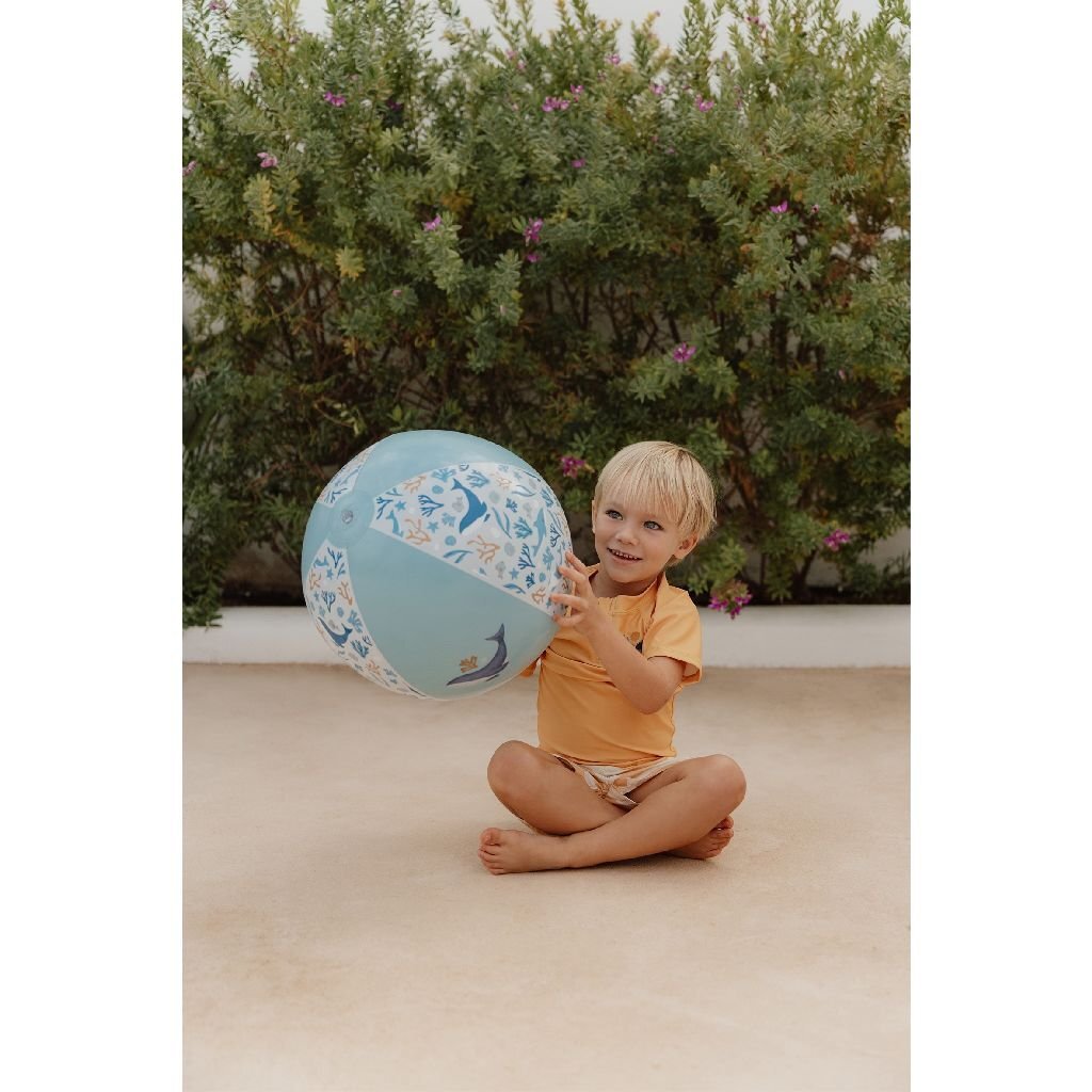Kleine niederländische Ozeanträume Strandball Blue, 35 cm