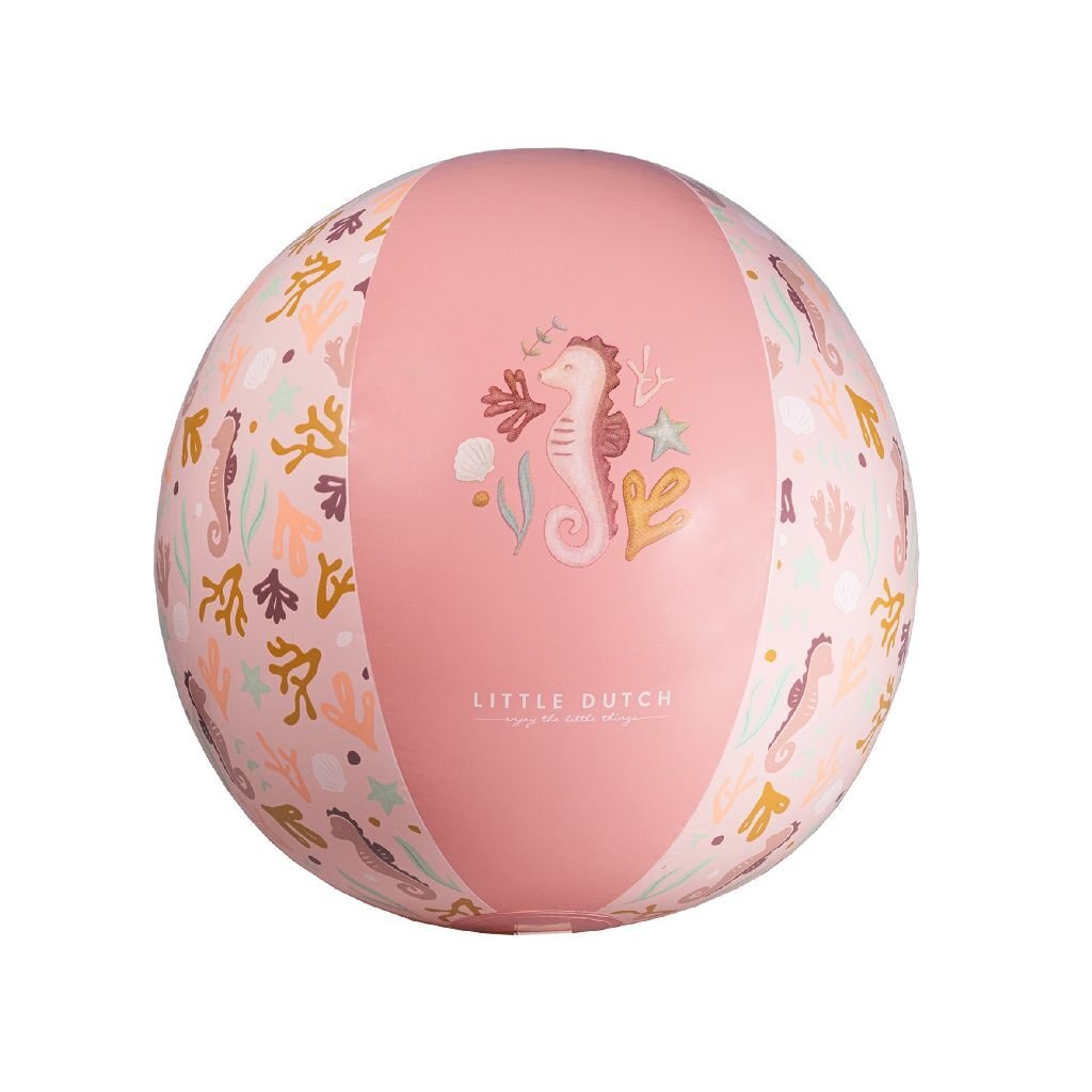 Kleine niederländische Ozeanträume Strandball Pink, 35 cm