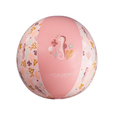 Kleine niederländische Ozeanträume Strandball Pink, 35 cm