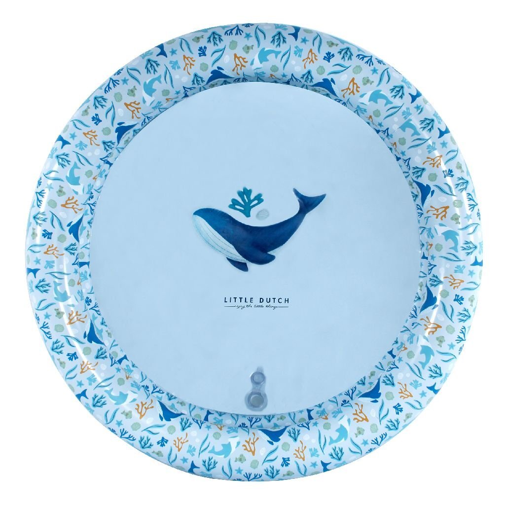 Kleine niederländische Ozeanträume Schwimmbad Blau, 80 cm