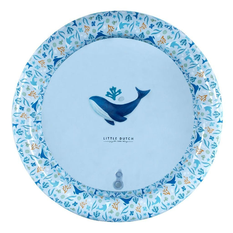Kleine niederländische Ozeanträume Schwimmbad Blau, 80 cm