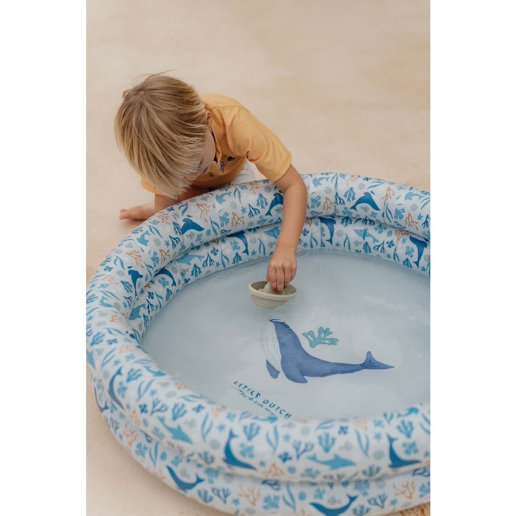 Kleine niederländische Ozeanträume Schwimmbad Blau, 80 cm