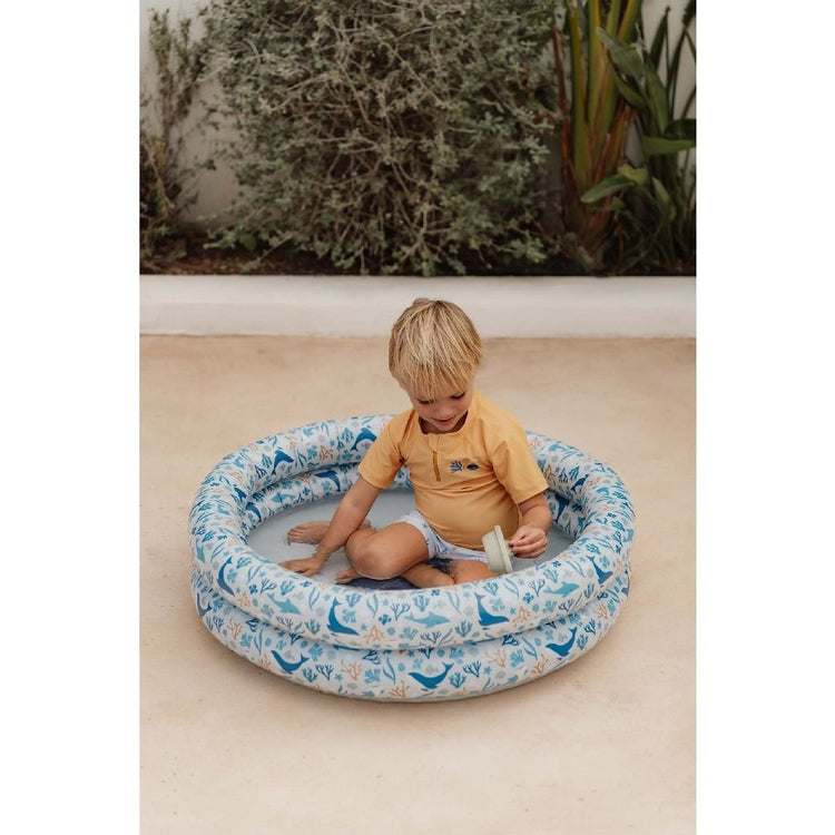 Kleine niederländische Ozeanträume Schwimmbad Blau, 80 cm