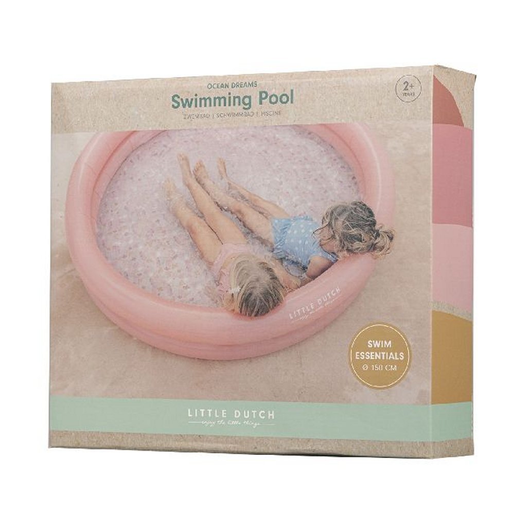 Kleine niederländische Ozeanträume Schwimmen Pool Pink, 150 cm