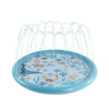 Kleine niederländische Ozeanträume Wasserspelmat Blue, 150 cm