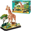 Kubisch lustige kubische lustige 3d puzzle giraffe 43 stücke