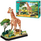 Kubisch lustige kubische lustige 3d puzzle giraffe 43 stücke