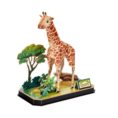 Kubisch lustige kubische lustige 3d puzzle giraffe 43 stücke