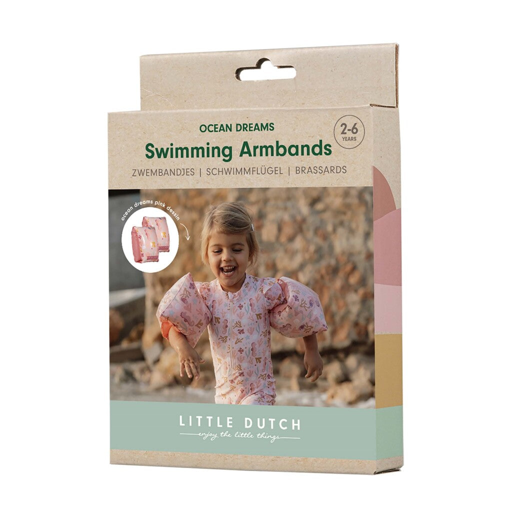 Kleine niederländische Ozeanträume schwimmen rosa rosa, 2-6 Jahre alt