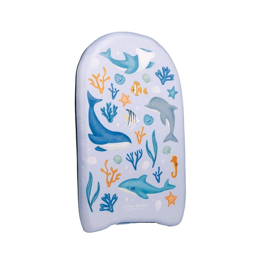 Kleine niederländische Ozeanträume Kickboard Blau