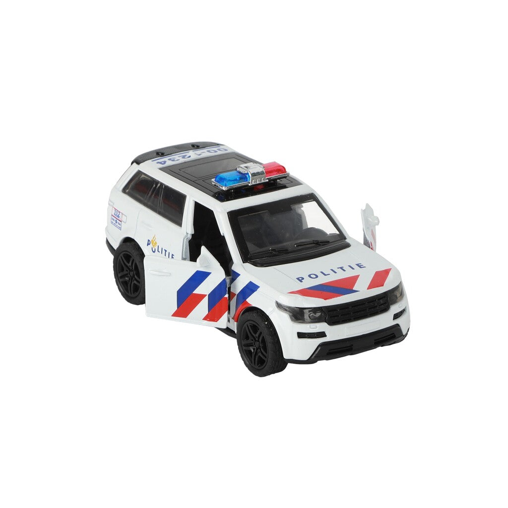 112 Pull-Back Police SUV 1:36 + Licht und Klang