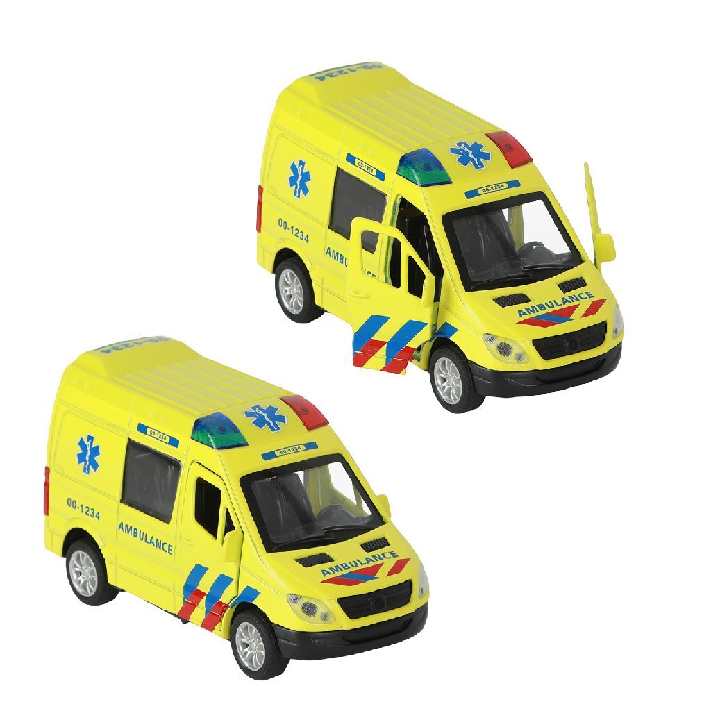 112 Ambulanzbus 1:34 mit Licht und Klang