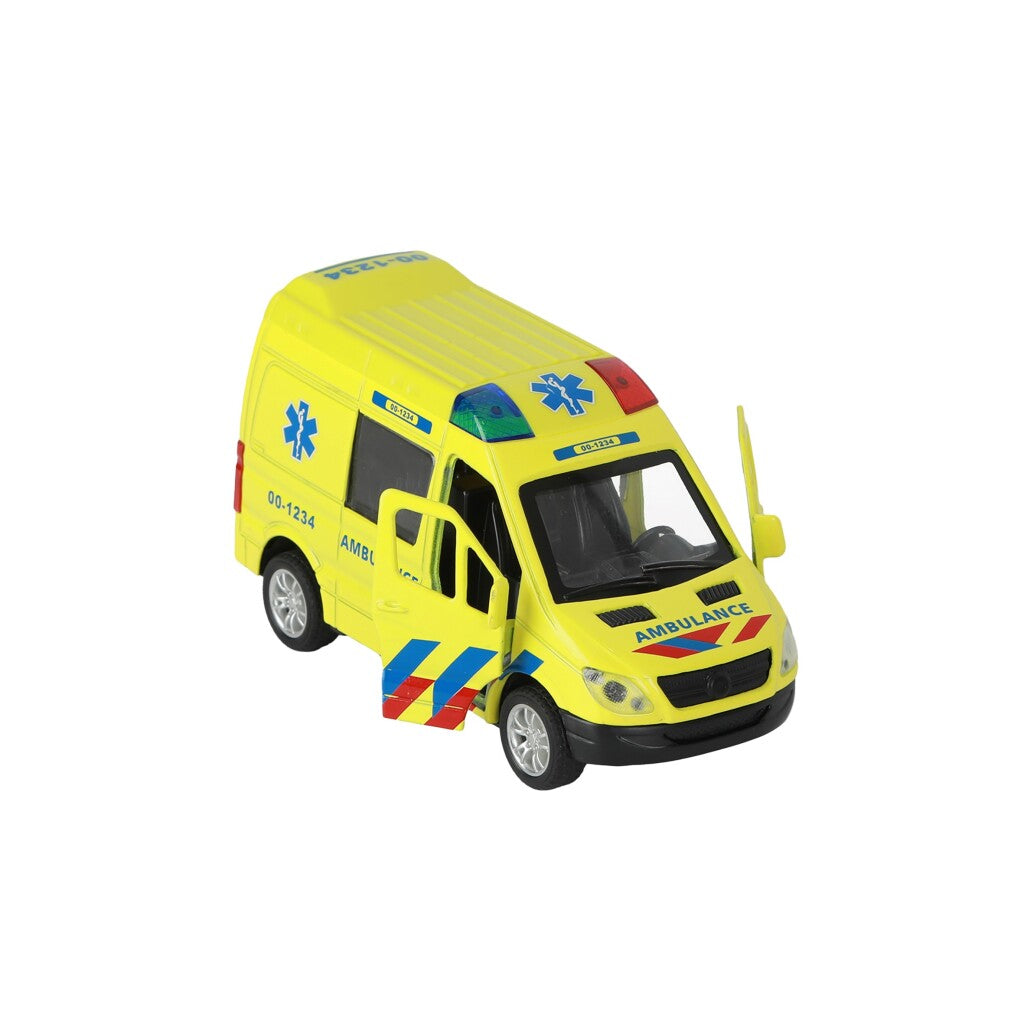 112 Ambulanzbus 1:34 mit Licht und Klang