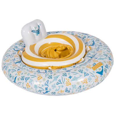 Kleine niederländische Ozeanträume Baby Schwimmring Blau, 67 cm