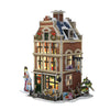 Kubisch lustige Kubikfun 3D -Puzzle Hollands Huisje Winter Bäckerei + Licht 65 Teile