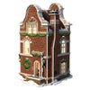 Kubisch lustig kubisch lustig 3d puzzle niederländische haus winter käsegeschäft + leichte 60 stücke