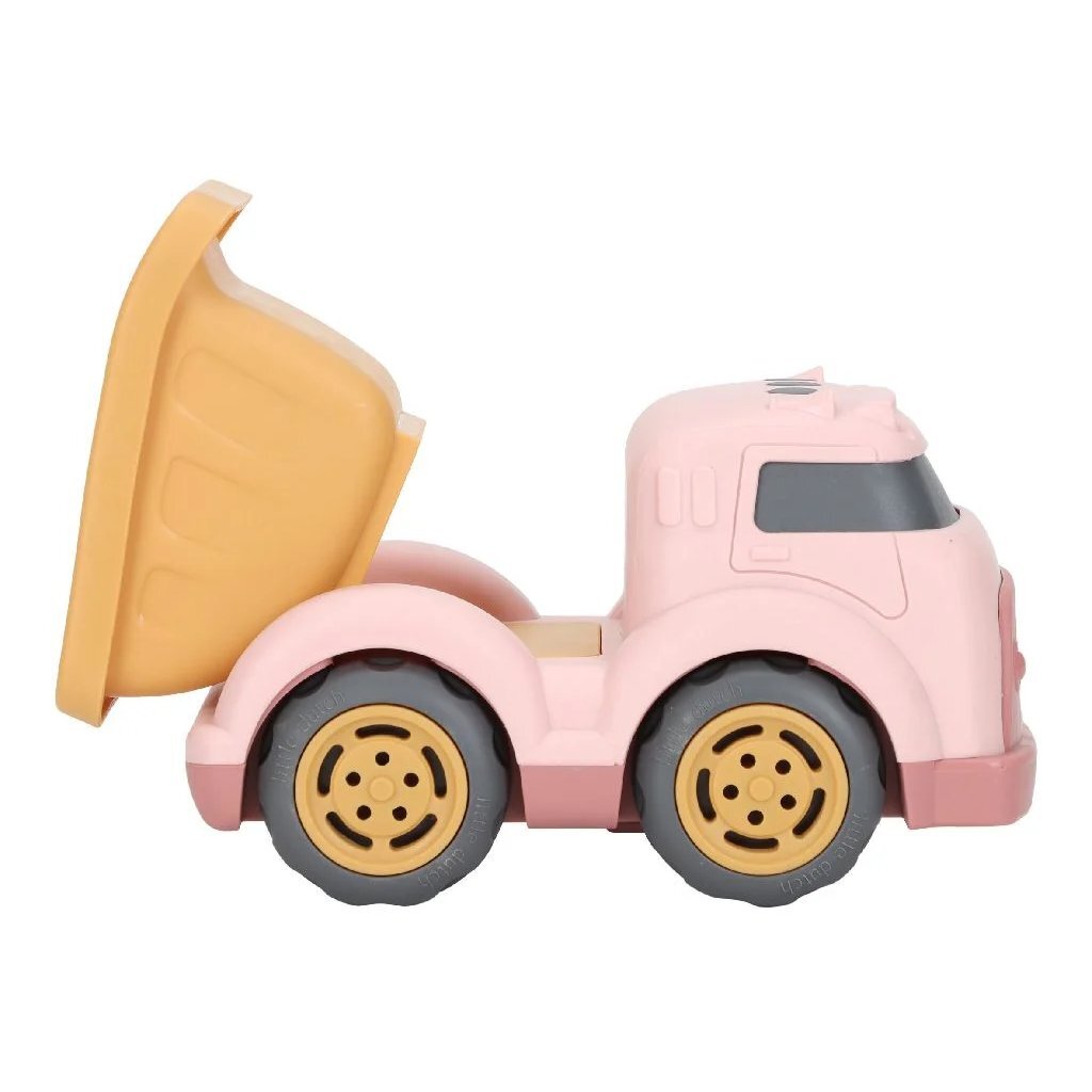 Little Dutch Building Truck Pink, 17 cm
