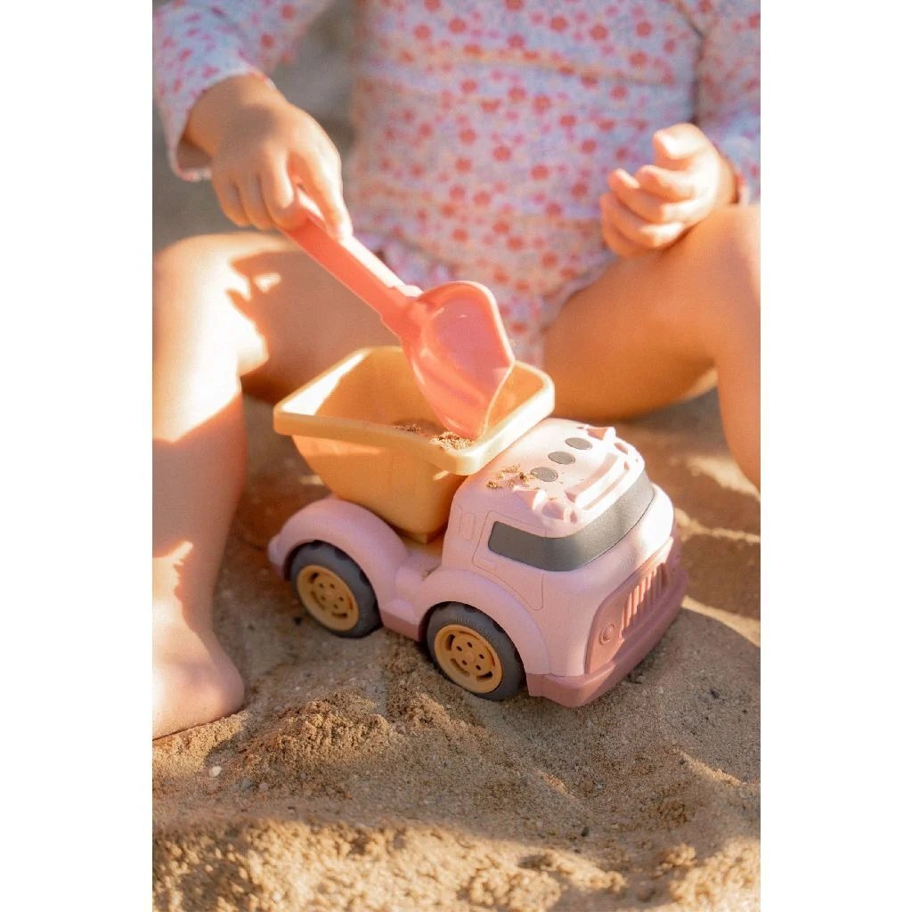 Little Dutch Building Truck Pink, 17 cm