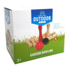 Outdoor -Spielgarten Bowling Holz