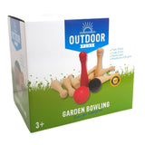 Outdoor -Spielgarten Bowling Holz - afbeelding 2