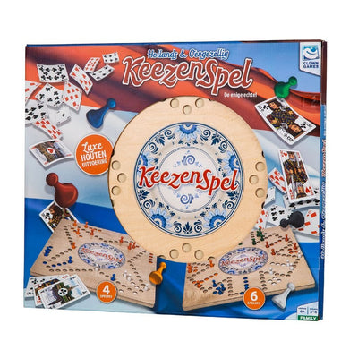 Clownspiele Keezen-Spiel aus Holz