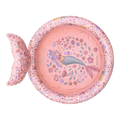 Little Dutch verträumtes Meerjungfrauen-Schwimmbecken mit Schwanz 80 cm rosa