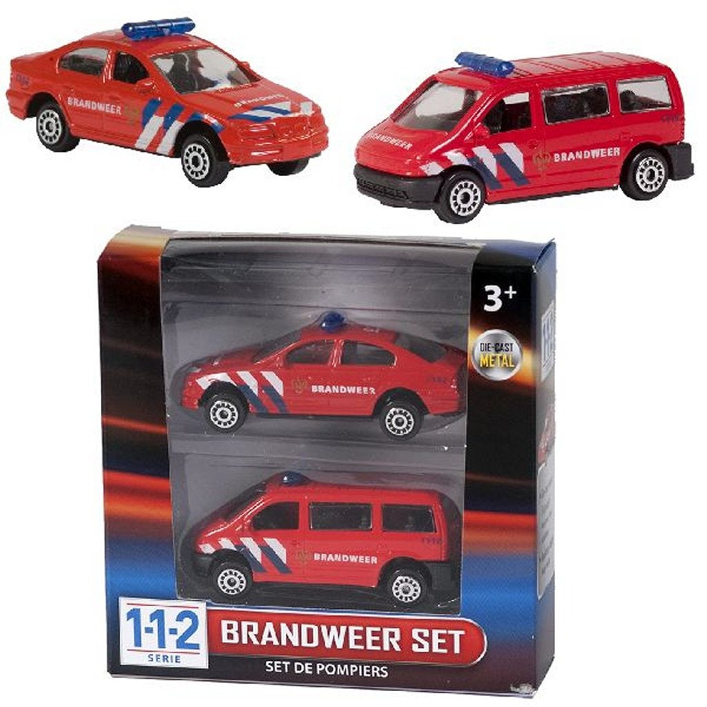 112 112 Feuerbrigade 2-teilig Set